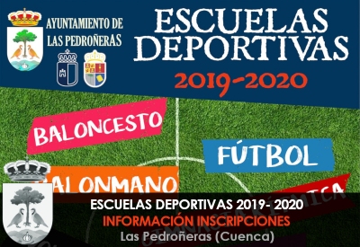 Escuelas deportivas información inscripciones 2019 2020