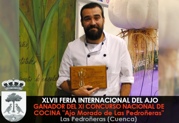 Ganador del XI Concurso Nacional de Cocina "Ajo Morado de Las Pedroñeras"