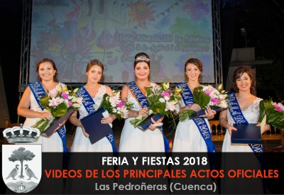 Videos Feria y Fiestas de Las Pedroñeras 2018