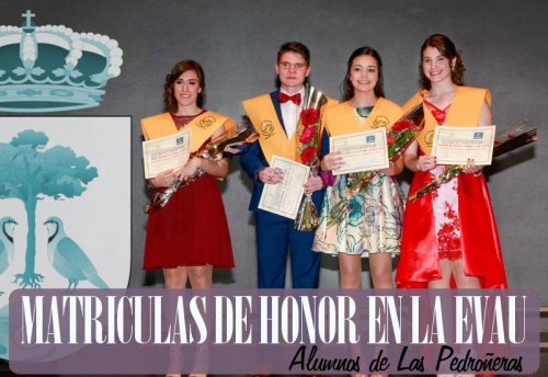 La primera y tercera mejores notas de la EVAU en Castilla La Mancha son del IES de Las Pedroñeras